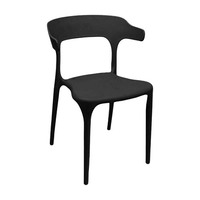Chaises de salle à manger en plastique empilables et inclinables modernes, vente en gros à bas prix pour appartement, hôpital, maison, bar, escalier, polyvalentes, extérieures