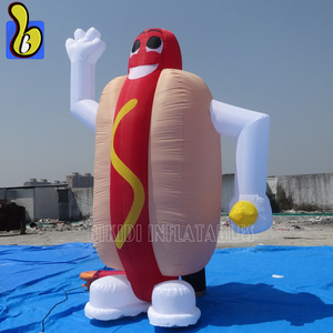 Balon Hot Dog Tiup untuk Iklan, Sosis Tiup untuk Promosi K3011-<span class=keywords><strong>2</strong></span> - Product Image 3