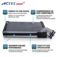 Évaporateur en aluminium OE 8850102220 8850175010 AC.115.725 pour climatisation automobile, compatible TOYOTA COROLLA 10- TANK/HILUX VIGO 09-