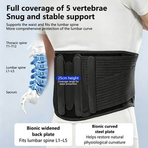 <span class=keywords><strong>Ceinture</strong></span> de soutien <span class=keywords><strong>lombaire</strong></span> personnalisable, respirante et légère pour femmes, soulage les douleurs dorsales, <span class=keywords><strong>ceinture</strong></span> ajustable avec support dorsal - Product Image 4