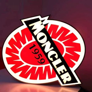 Panneau mural personnalisé à suspendre, panneau circulaire monté, enseigne lumineuse à LED double face pour bar, restaurant, enseignes de <span class=keywords><strong>magasin</strong></span> - Product Image 4