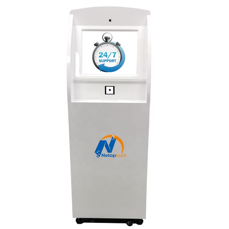 Netoptouch заказе машины киоск самообслуживания с RFID кард-ридер для ресторана