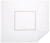 Ensemble de housse de couette brodée fournisseur de draps de lit d'hôtel