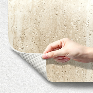 Pannelli Flessibili in <span class=keywords><strong>Pietra</strong></span> Ceramica Morbida Effetto Travertino Romano, Adesivi Decorativi da <span class=keywords><strong>Parete</strong></span> per Ristrutturazione Negozi di Abbigliamento - Product Image 1