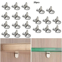 Vis autotaraudeuse avec manchon en caoutchouc, clous de support pour stratifié, support de cloison en verre pour armoire, support fixe antidérapant