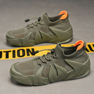 Scarpe da Uomo All'Ingrosso Nere Bianche Verdi Nuove Scarpe Sportive in Rete Trend Casual Scarpe alla Moda - Product Image 6