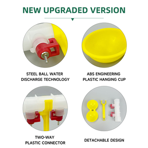 Điều kiện mới tự động gà trang trại núm vú uống lớn đẻ <span class=keywords><strong>hen</strong></span> trang trại động vật trung chuyển - Product Image 2