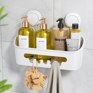 <strong>Shower</strong> <strong>Caddy</strong> <strong>Suction</strong> Cup, <strong>Shower</strong> Organizer Removable Bathroom Shelf, Storage <strong>Suction</strong> Powerful Max Hold 22lbs Bathroom <strong>Caddy</strong> - Product Image 1