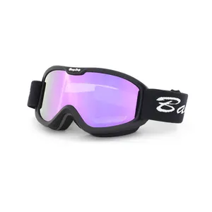 Nhà Máy Giá Rẻ Đôi Chống Sương Mù Ống Kính Ba Lớp Bọt Snowboard Goggles Ski