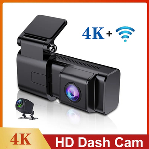4K Wifi GPS Kép Dash Cam Phía Sau 2160P Full HD <span class=keywords><strong>Mini</strong></span> Ống Kính Kép Ghi Âm Xe DVR Dashcam Máy Ảnh - Product Image 3