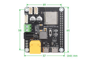 9-25V seri otobüs Servo sürücü şapka modülü geri bildirim destekler Servo pozisyon/hız/tork kilidi için robotlar/öğretim projeleri - Product Image 6