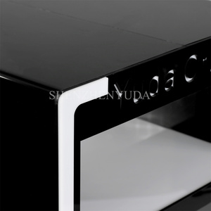 Nhà máy tùy chỉnh đầy màu sắc LED Acrylic hiển thị giá truy cập hàng đầu khói cửa hàng hiển thị trường hợp 3 tầng tabaco Acrylic hiển thị đứng - Product Image 5