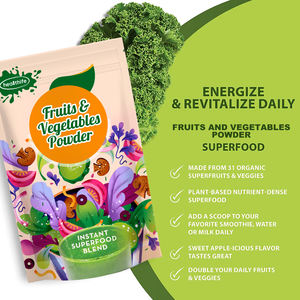 מזון בריא כיתה מזון אורגני מעורב פירות וירקות אבקת פירות אורגניים ותוספת ירקות - Product Image 2