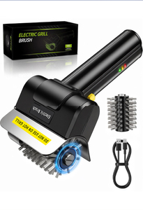 Cepillo de Limpieza para Barbacoa de Acero Inoxidable con Mango de Plástico, Herramienta para Eliminar Grasa de Cocinas Exteriores - Product Image 2