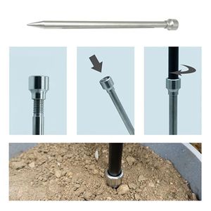Tent <b>Peg</b> 22cm M10 Thread 304 Stainless Steel Outdoor <b>Camping</b> Use - Product Image 5