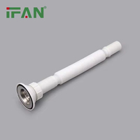 IFAN Usine Échantillon Gratuit En Plastique Down Pipe Eau Lavabo Tuyau De Vidange Eau Down Tuyaux