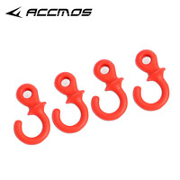 1set(4pcs) Stabilisateur de cordes d'arc de tir à l'arc Compound Bowstring Damper Stop Shock and Noise Oscillation Simple Installation