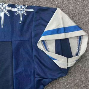 Camisetas de fútbol vintage de malla para hombre, estilo streetwear, con sublimación de collage australiano, uniforme de lacrosse. - Product Image 5