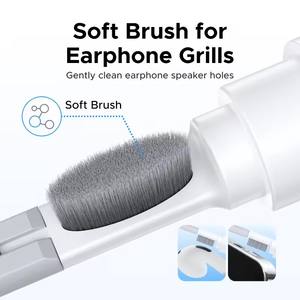 Outils de nettoyage d'écouteurs Bluetooth UGREEN pour <span class=keywords><strong>Airpods</strong></span> Pro, kits de brosses de nettoyage pour étuis d'écouteurs Samsung Xiaomi <span class=keywords><strong>Airdots</strong></span> Huawei - Product Image 5