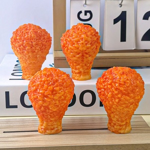 Molde de silicona para velas de resina con forma de pata de pollo para decoración del hogar, molde para velas aromáticas - Product Image 1