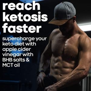 OEM Appelazijn Keto 1500MG IB Zouten Gewichtsverlies Ondersteuning Keto Dieet Supplementen 120 <span class=keywords><strong>Capsules</strong></span> - Product Image 2