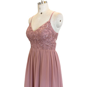 sachin and babi light blue dress Peach Bridesmaid Dresses main image 1