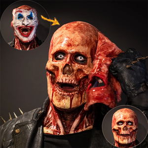 Cosplay Full face terrorista bloody variabile double face custom Mask party Halloween - Product Image 3