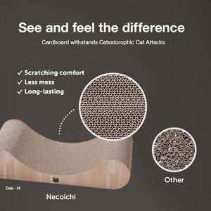 Fábrica Venda Quente Altamente Confortável Clássico Sofá <span class=keywords><strong>Cat</strong></span> Scratcher Curvo Madeira Eco-friendly Durável Pet <span class=keywords><strong>Toy</strong></span> Bed Indoor Use - Product Image 6