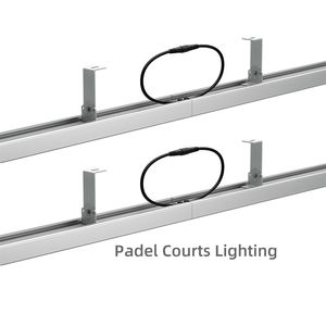Ensemble innovant de lampes LED linéaires pour padel 30W/34W/47W avec anti-éblouissement, puissance réglable, facile à entretenir pour terrain de padel extérieur - Product Image 1