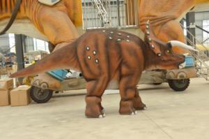 Costume de dinosaure jurassique <span class=keywords><strong>Triceratops</strong></span> pour deux personnes, 5 mètres, avec conception de marche à pattes cachées, pour centre commercial intérieur - Product Image 5