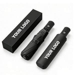 Paraguas Promocional Plegable XD921 con Impresiones Personalizadas, Paraguas para Lluvia y Protección UV con Logotipo, Impresión Personalizada por Encargo - Product Image 1