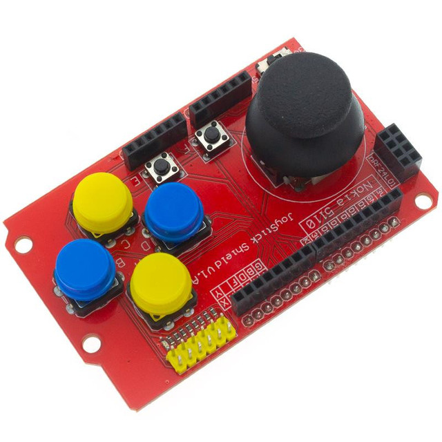 Joystick Shield for Arduino Expansion Board Analog Keyboard and Mouse Function