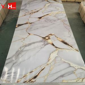 Paneles de pared de Pvc en relieve, adornos de listones, techo elástico, Interior, motivo de exposición blanco, Colombe - Product Image 6