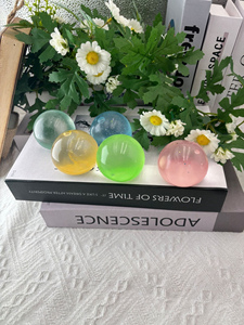   Jouet à presser en silicone style Xiaohongshu, boule de coco océanique, cube de glace, jouet de décompression en sucre de malt - Product Image 6
