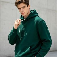 Vente en gros de sweats à capuche unisexes surdimensionnés, robustes, d'hiver, avec logo personnalisé