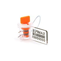 Sceau de sécurité en plastique pour compteur d'eau G-Y-615, anti-effraction, avec fil de sécurité