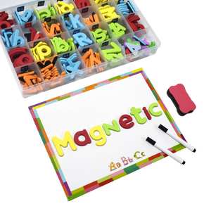 Livre d'images magnétique UCI <span class=keywords><strong>Alphabet</strong></span> en TPE – Outil d'apprentissage ludique pour enfants, design mignon et stimulant pour l'apprentissage précoce - Product Image 6