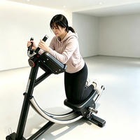 Dispositivo de Ejercicio Abdominal para Tonificar el Abdomen, Equipo de Fitness Resistente para Abdominales, Ideal para Estudio y Hogar