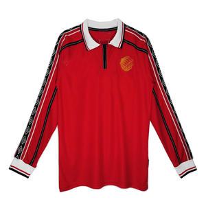 Ropa de Fútbol Retro de Diseño Personalizado, <span class=keywords><strong>Sudaderas</strong></span> Retro y Camisetas de Fútbol con Estampado Personalizado con Logotipos y Números. - Product Image 2