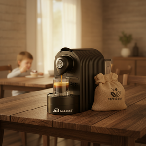 <span class=keywords><strong>Cafetera</strong></span> de <span class=keywords><strong>Cápsulas</strong></span> 3 en 1 Abbolife, Nueva, 20 Bares, 1400W, Multicompatible <span class=keywords><strong>con</strong></span> <span class=keywords><strong>Todas</strong></span> <span class=keywords><strong>las</strong></span> <span class=keywords><strong>Cápsulas</strong></span> NESPRESSO, <span class=keywords><strong>con</strong></span> Tanque de Agua de 0.7L - Product Image 2