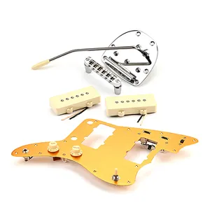 Loaded Pickguard Prewired Wiring Harness for Jazzmaster Electric Guitar with Pickups Upgrade Your Guitar's Sound