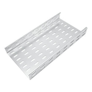 Gouttière de câbles perforée en zinc, aluminium et magnésium, système de support de câbles durable pour les usines industrielles - Product Image 2