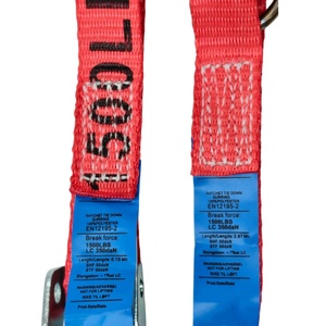 สายรัดแบบวงล้อพร้อมตะขอแบบ J & สายรัดหัวเข็มขัดแบบ1500LBS L สำหรับสายการบิน - Product Image 4
