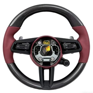 Volante in Carbonio Personalizzato per Cayenne, Panamera, <span class=keywords><strong>Taycan</strong></span>, 991.2, 970, 944, 997.2 - Product Image 2