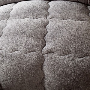 Set Biancheria da Letto Personalizzato all'Ingrosso Autunno Inverno in Velluto Grigio con Piumino Spesso e Caldo in Lana d'Agnello, Singolo, Matrimoniale, King e Queen Size - Product Image 4