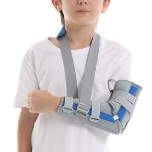 Penyangga Lengan Bawah, Penopang Pemulihan Tendonitis Bursitis, Pereda Nyeri, Imobilisasi Siku, <span class=keywords><strong>Splint</strong></span> Lengan Panjang - Product Image 6