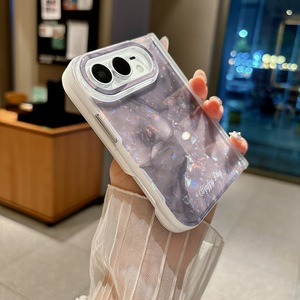 Funda Plegable con Diseño Creativo de Tinta al Agua <span class=keywords><strong>para</strong></span> iPhone 18 Ultra 18ProMax, Protección Antigolpes, Combinación de Colores - Product Image 3