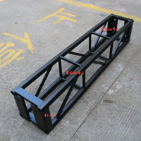 Truss Tomcat de alta calidad con acabado negro Truss cuadrado de aluminio de 12 pulgadas