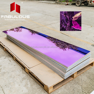 4x8 foglio di <span class=keywords><strong>Plexiglass</strong></span> viola in un modo acrilico foglio specchio - Product Image 3