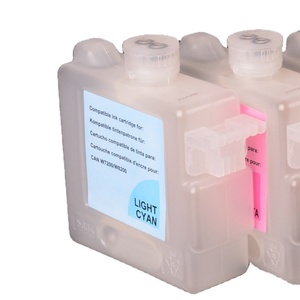 Supercolor 330ml/pcs BCI-1411 1421 Cartucho de Tinta Recargable Vacío con Chip Permanente para Impresora Canon IPF W8400 W8200 W7200 - Product Image 5